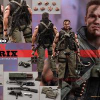 Hot Toys John Matrix  commando  Schwarzenegger 