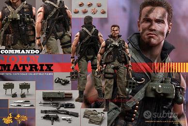 Hot Toys John Matrix  commando  Schwarzenegger 