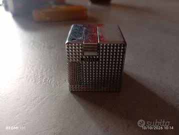 Accendino vintage Ippag dice Argento