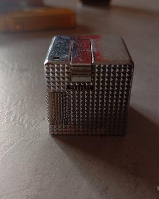 Accendino vintage Ippag dice Argento
