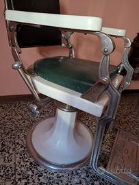 Poltrona da barbiere anni 50