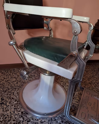 Poltrona da barbiere anni 50