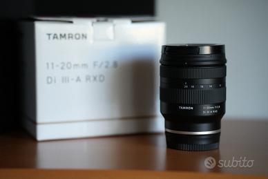 Tamron 11-20 2.8 sony e mount