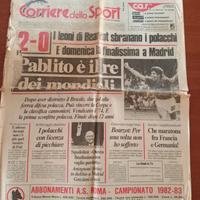 CORRIERE DELLO SPORT 9 luglio 1982