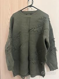 Giacca in pile calda, taglia L