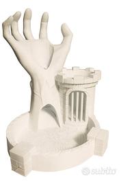 Torre lancio dadi mano terrificante