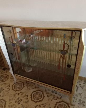 Vetrinetta stile coloniale inglese anni 50/60