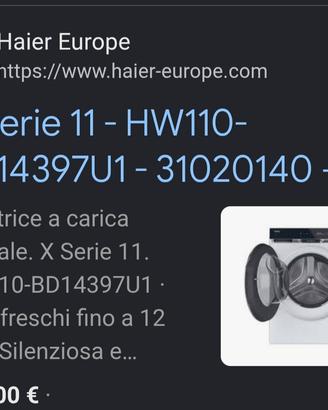 lavatrice Haier 11 Kg