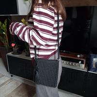 borsa fatta a mano pochette all'uncinetto 