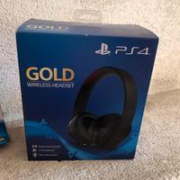 Cuffia gold ps4/5