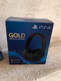 Cuffia gold ps4/5