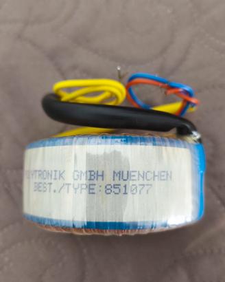 Trasformatore toroidale polytronik 230/18V 50VA