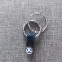 PORTACHIAVI CON CIONDOLO BRILLANTI