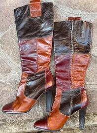 Stivali patchwork