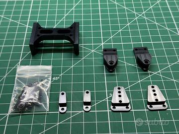 Kit completo rialzo sospensioni 9mm tamiya 1:14