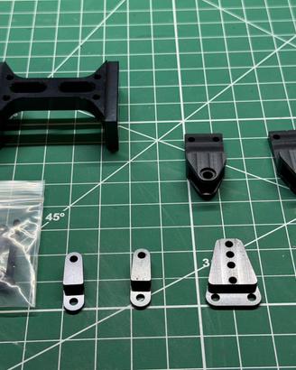 Kit completo rialzo sospensioni 9mm tamiya 1:14