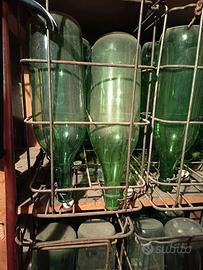 Bottiglioni in vetro verde o trasparente da 2 lt.