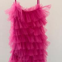 Ambito fucsia, Nova luxe in tulle fucsia corto