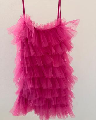 Ambito fucsia, Nova luxe in tulle fucsia corto