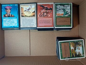 lotto carte magic the gathering 