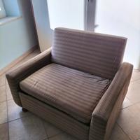 Poltrona trasformabile in letto 