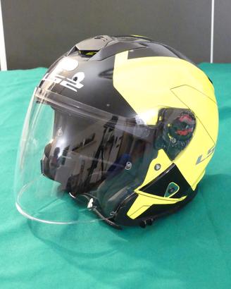 casco uomo giallo ls2 infinity 