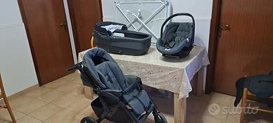 TRIO CAM E BOX,  passeggino, ovetto, babyculla box