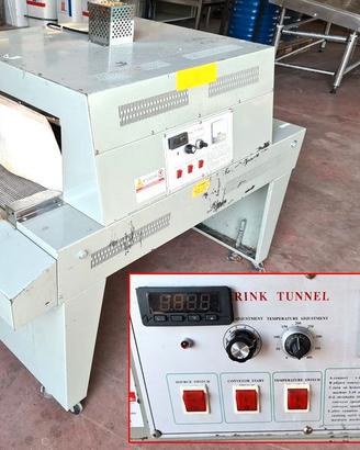 tunnel riscaldato per confezionamento usato