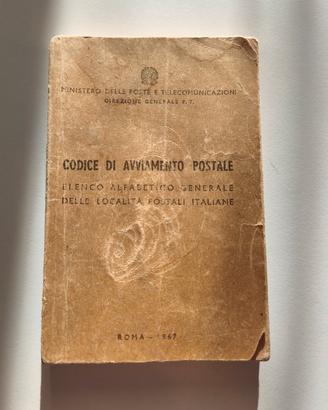 Codice di Avviamento Postale Cap 1967