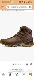 scarpe trekking mammut Mercury IV Mid GTX 45 1/