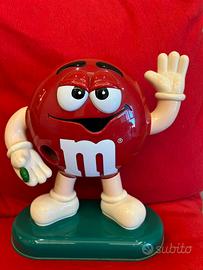 Dispenser vintage originale di caramelle M&M's