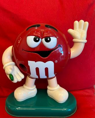 Dispenser vintage originale di caramelle M&M's