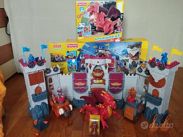Castello imaginext + espansioni + personaggi