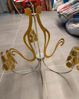 Lampadario oro