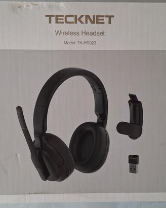 Tecknet Wireless Headset TK HS023 Cuffie

