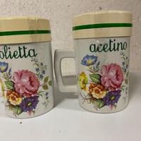 Oliera e acetiera vintage