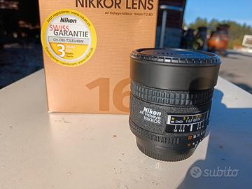 Nikon AF fisheye-Nikkor 16mm /f2.8 D