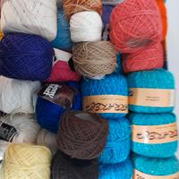 GOMITOLI COTONE 2 kg colori vari - LOTTO2
