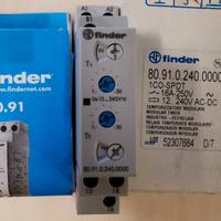 FINDER 80.91.0.240.0000 Relè temporizzato