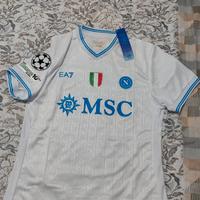 Maglia Napoli calcio 2025 bianca XXL replica 40€