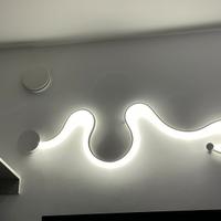 Lampadario da parete led luce buanca