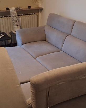 divano letto angolare con contenitore 