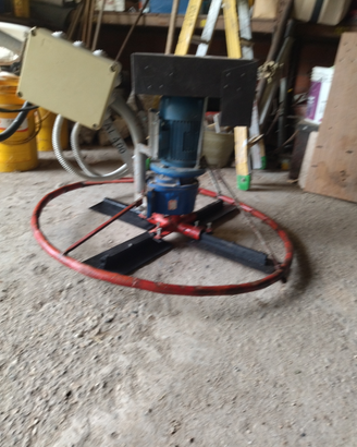 Elicottero elettrico per cemento