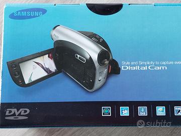 Videocamera Samsung digital cam DVD