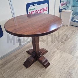 TAVOLINO SALOTTO TONDO LEGNO
