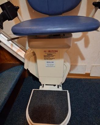 Sedia montascale a binario per disabili