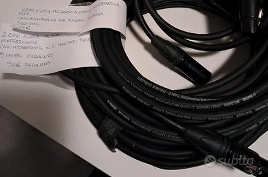 LOTTO CAVI KLOTZ MC5000 - CONNETTORI NEUTRIK