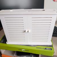 porta router /modem da parete 