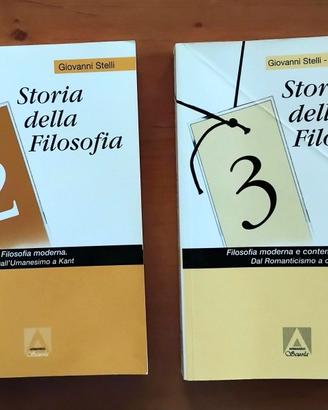 "Storia della Filosofia” - volumi 2 e 3 di G.Stell