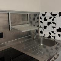 Mini cucina monoblocco cottura elettrico